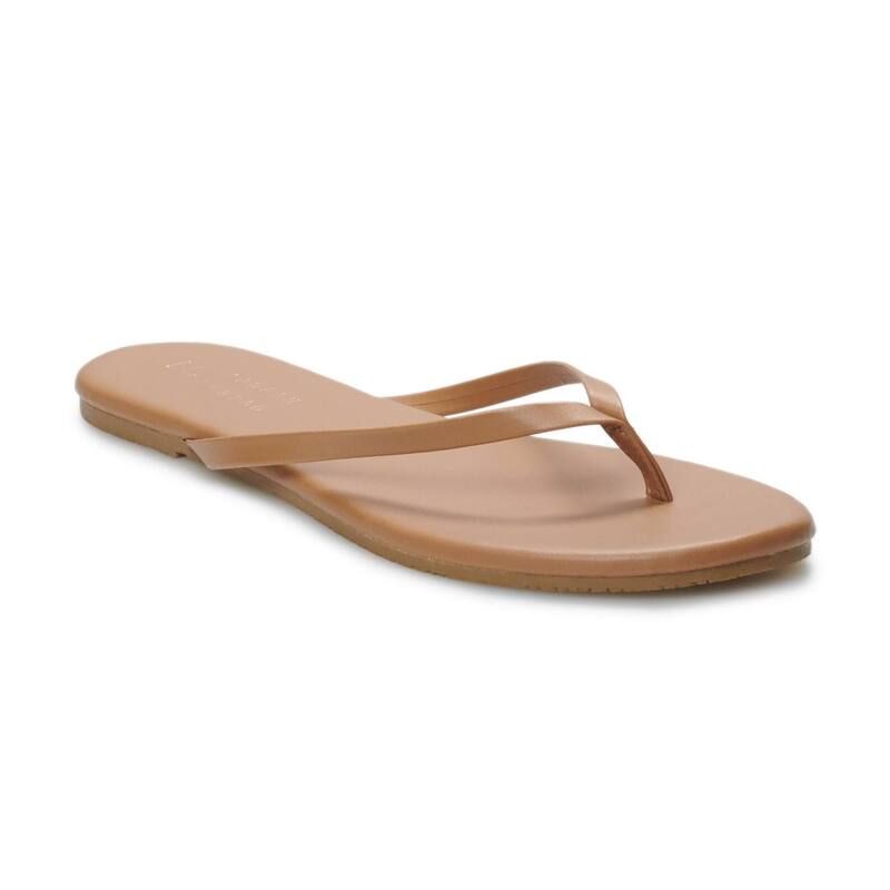 LC Lauren Conrad レディース シューズ サンダル LC Lauren Conrad Honey Womens Flip Flop Sandals Tan タン