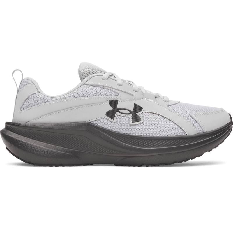 アンダーアーマー レディース シューズ スニーカー Under Armour Charged Assert 11 Wide 4E Regular Mens Running Shoes Mod Grey