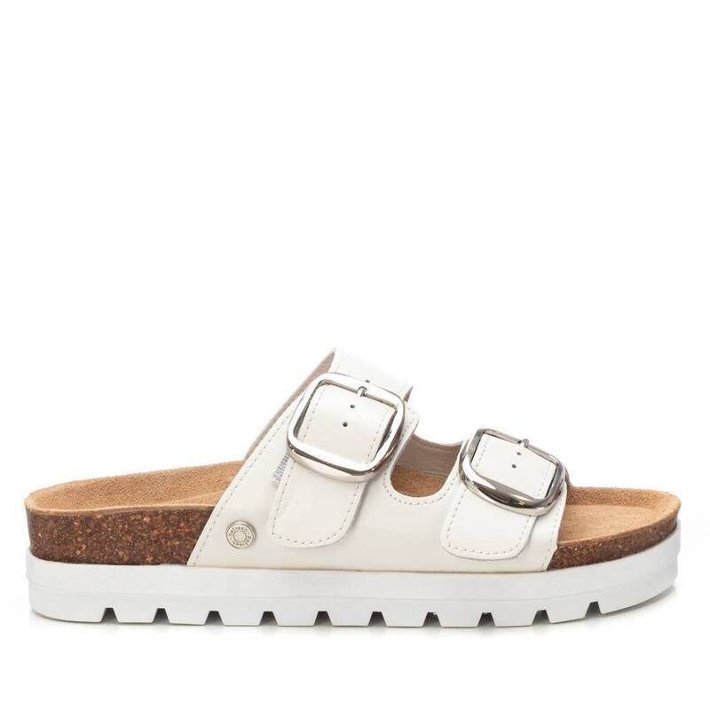リフレッシュ レディース シューズ サンダル プラットフォーム Refresh Womens Footbed Jute Wrapped Platform Sandals By Xti 172721 W