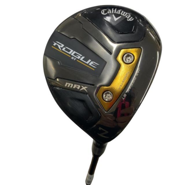 【中古】 キャロウェイ ROGUE ST MAX 7W フェアウェイウッド FW 純正特注シャフト (フレックスS) メンズ 男性用 右利き 右用 Cランク ゴルフクラブ
