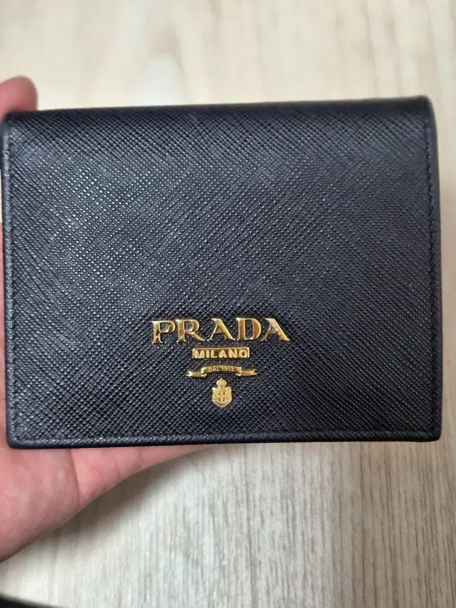 PRADA プラダ カードウォレット PRADA プラダ 二つ折り財布 (正規品)