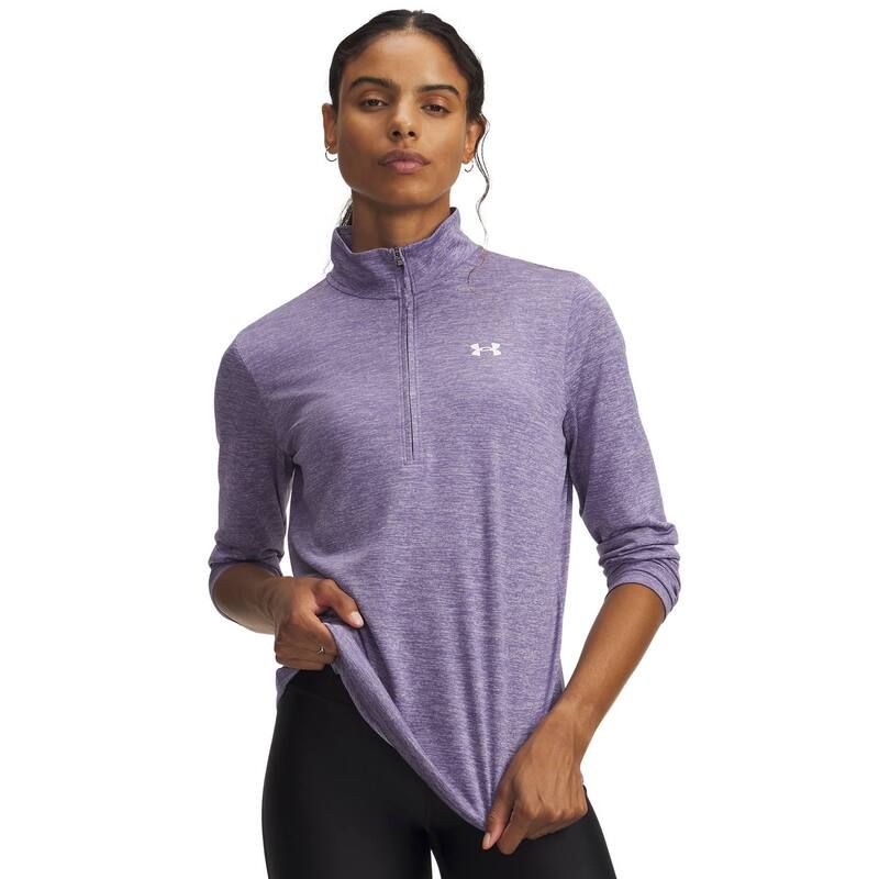 アンダーアーマー レディース アウター ジャケット・ブルゾン Womens Under Armour TechalfZip Topurple Luxe パープル