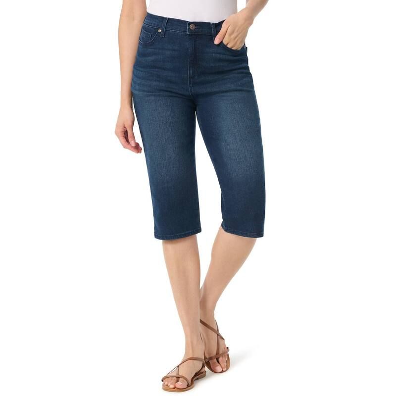 グロリアバンデービルト レディース ボトムス カジュアルパンツ キャップ Womens Gloria Vanderbilt Amanda Skimmer Capri Pants Milwaukee