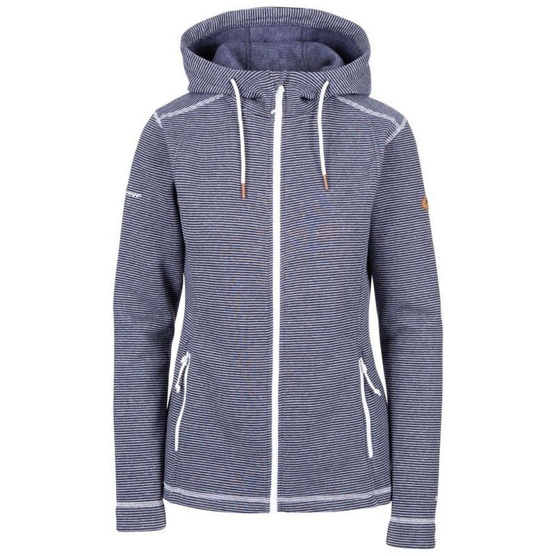 トレスパス レディース アウター ジャケット・ブルゾン フリース Trespass WomensLadies Rootless e Marl AT200 Fleece Jacket Navy ネイビー
