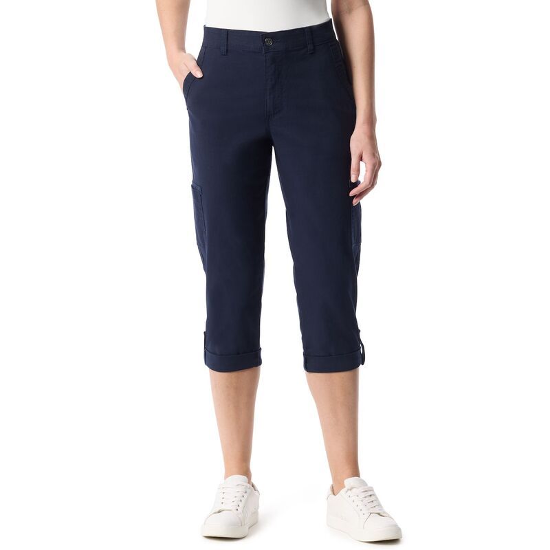 グロリアバンデービルト レディース ボトムス カジュアルパンツ キャップ Womens Gloria Vanderbilt Cargo Capris Midnight Affair