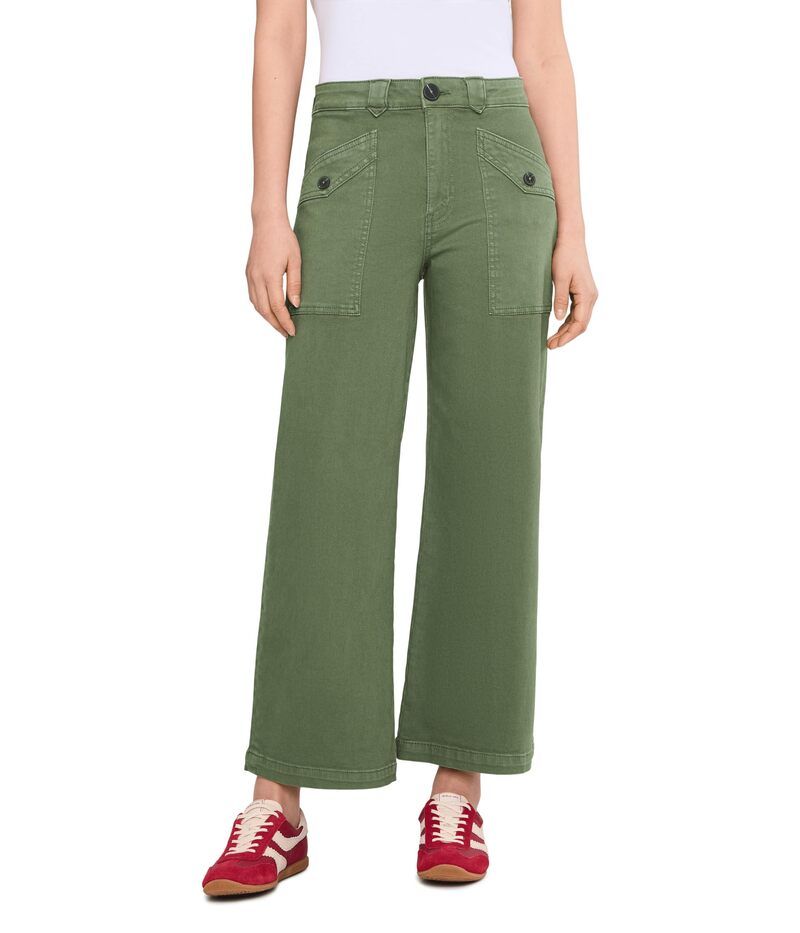 カットフロムザクロス レディース ボトムス カジュアルパンツ ワイドレッグ KUT from the Kloth Meg HighRise Wide Leg Pants With Pocket Fro