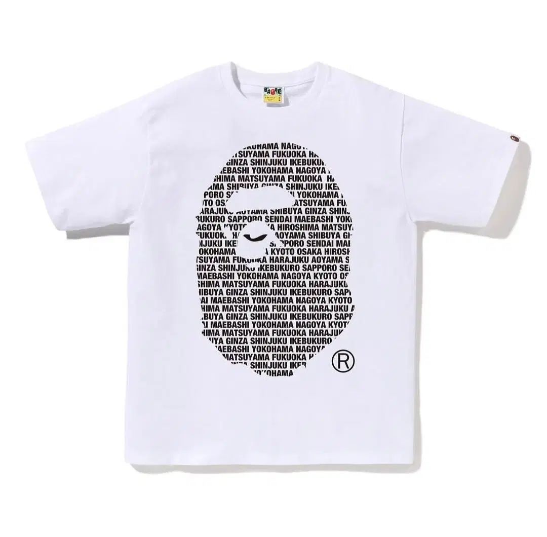 A BATHING APE® アベイシングエイプ 正規品 S ジャパン エイプ ヘッド 半袖Tシャツ