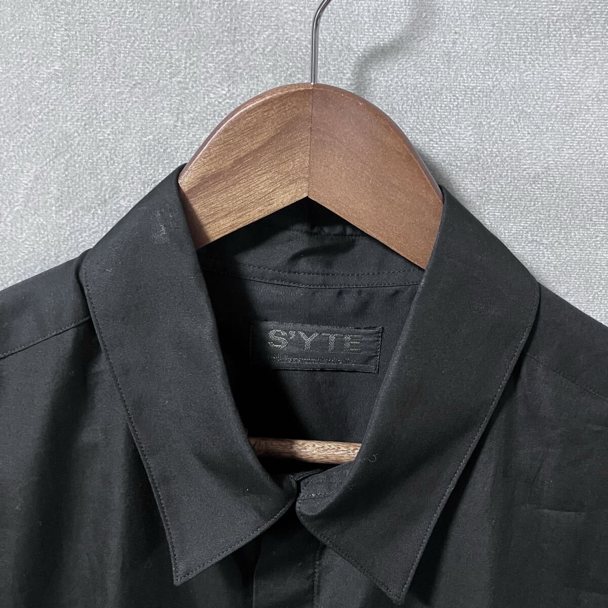 S'YTE Yohji Yamamoto サイト ヨウジヤマモト コットン 比翼仕立て