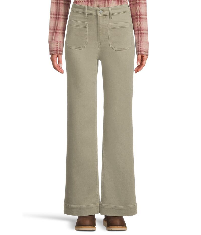 ファレティ レディース ボトムス カジュアルパンツ パイル Faherty Stretch Terry Patch Pocket Pants Coastal Sage セージ