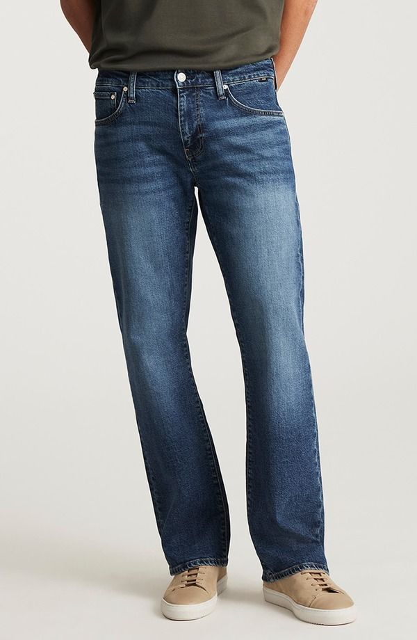 マーヴィ ジーンズ メンズ ボトムス デニムパンツ ブーツカット ブーツ Mavi Jeans Josh Bootcut Jeans Mid Classic Blue ブルー