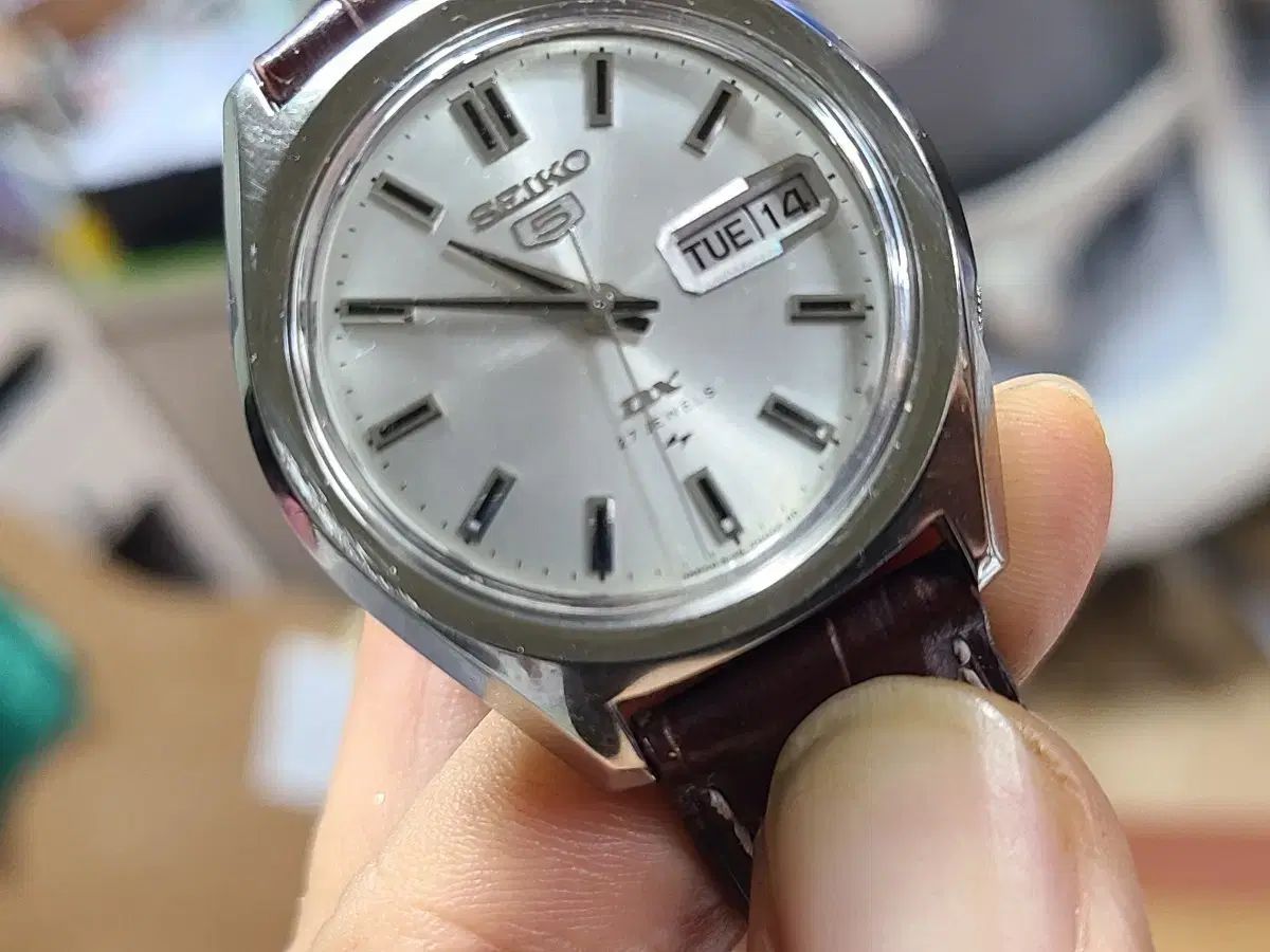 SEIKO 5 DX 自動巻き時計 シルバー SEIKO DX セイコー セイコー 