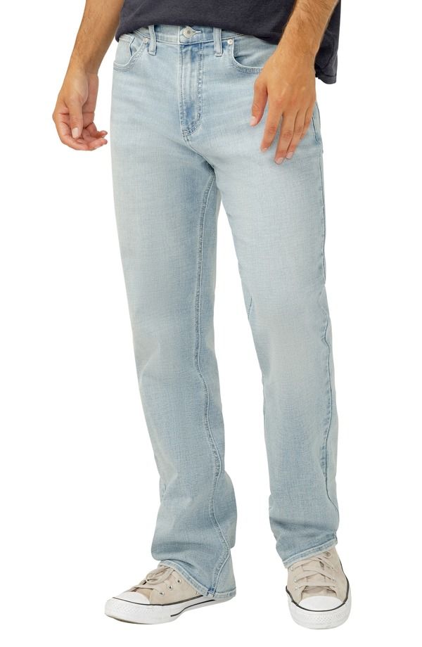 シルバー ジーンズ メンズ ボトムス デニムパンツ リラックスフィット ブーツカット ブーツ Silver Jeans Co Craig Relaxed Fit Bootcut Jeans Boca