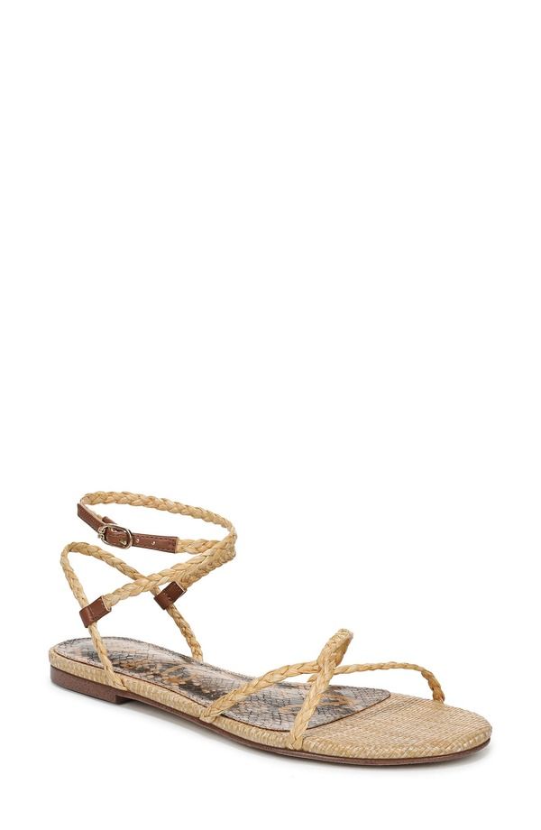 サムエデルマン レディース シューズ サンダル アンクル Sam Edelman Ellinankle Strap Sandal Natural 16,410円