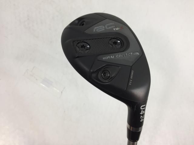返品OK 【中古ゴルフクラブ】【超美品】ロイヤルコレクション RC TM-X ユーティリティ 2023 Steel Fiber i80 U4