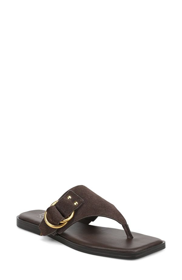 フランコサルト レディース シューズ サンダル Franco Sarto Mavie Flip Flop Umber Brown ブラウン