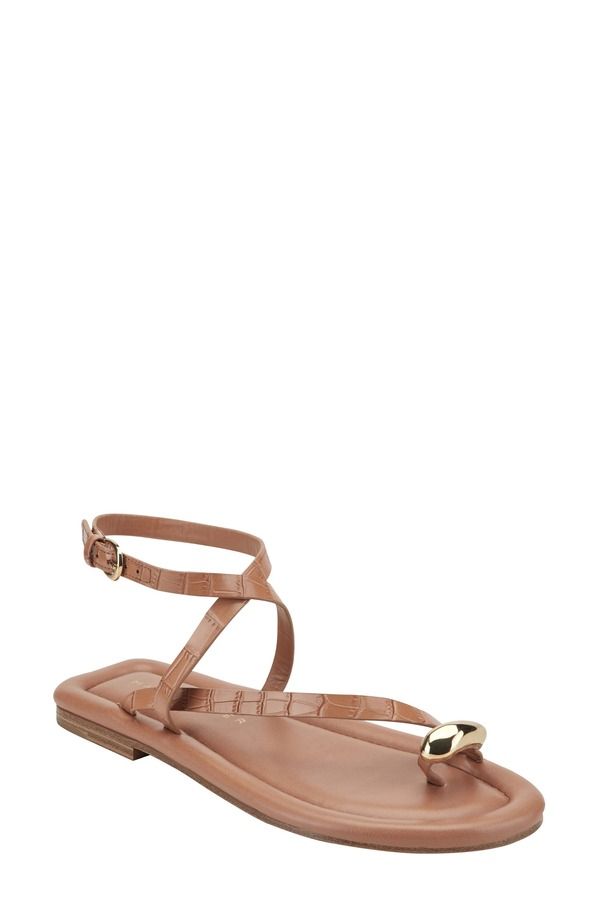 マーク・フィッシャー レディース シューズ サンダル Marc Fisher LTD Gynnie Strappy Sandal Medium Natural