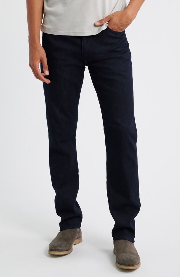 ３４ヘリテージ メンズ ボトムス デニムパンツ ストレート ジーンズ 34 Heritage Courage Straight Leg Jeans Rinse Aerodenim