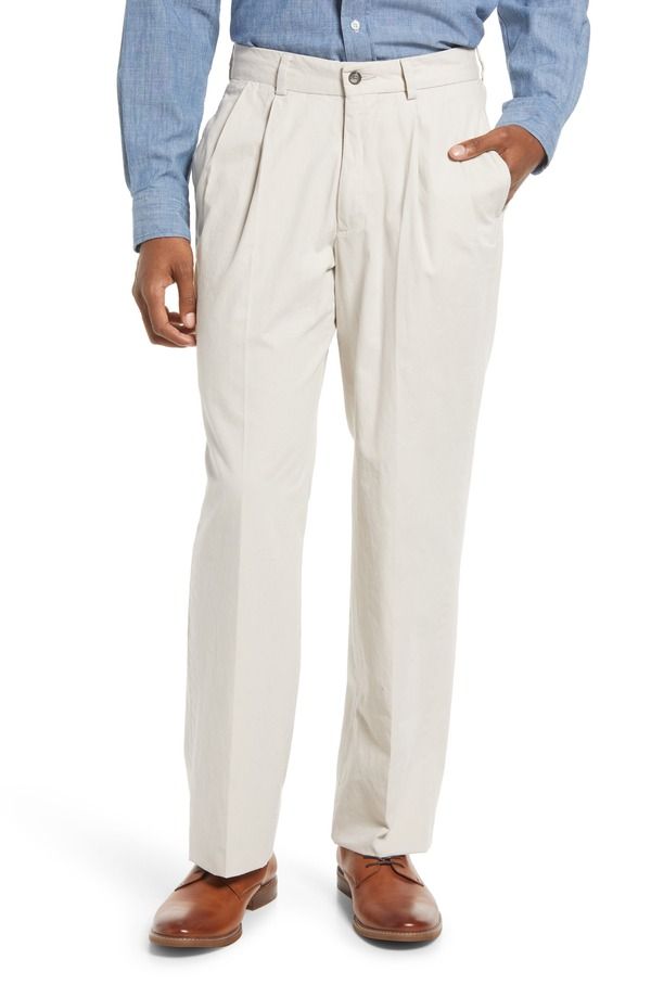 ベール メンズ ボトムス カジュアルパンツ Berle Charleston Washed Poplin Chino Pantstone ストーン