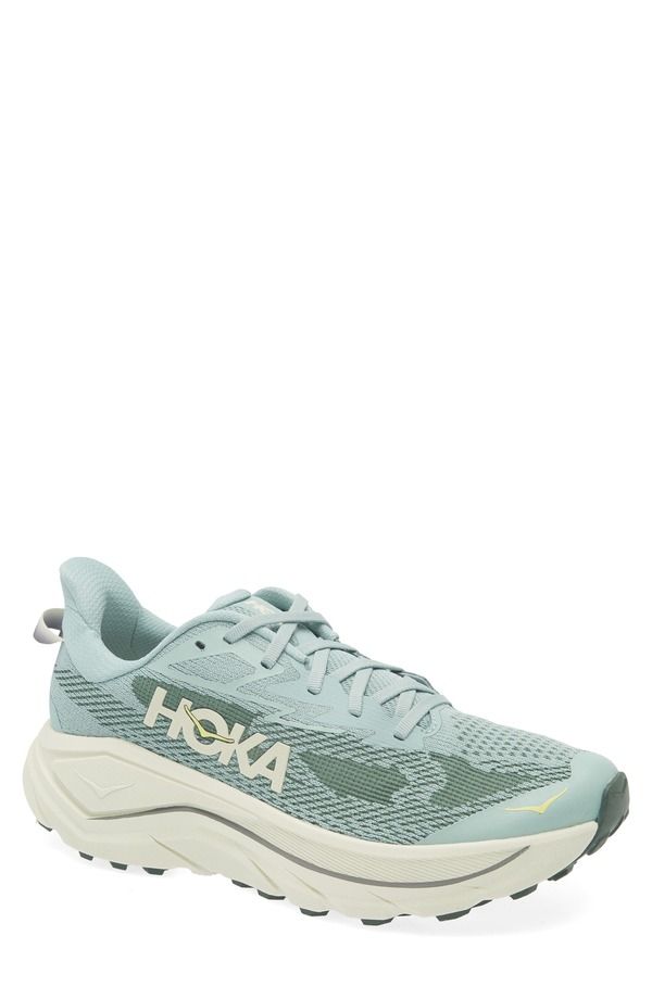 ホカオネオネ メンズ シューズ スニーカー HOKA Challenger 8 Trail Running Shoe Jade Truffle Salt