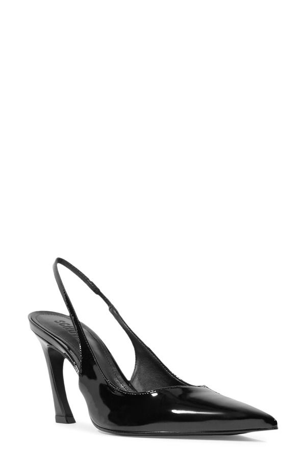 シュッツ レディース シューズ ヒール Schutz Lexi Pointed Toe Slingback Pump Black ブラック