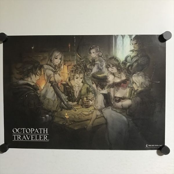 X2942 ◇ オクトパストラベラー×SQUARE ENIX CAFE スクエニカフェ