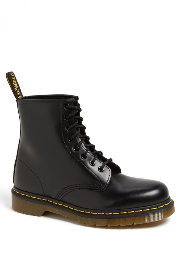 ドクターマーチン メンズ シューズ ブーツ・レインブーツ Dr Martens 1460 Boot Black Smooth ブラック