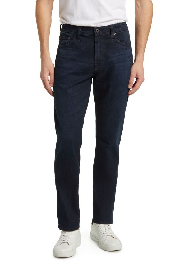 エージー メンズ ボトムス デニムパンツ ストレート ジーンズ AG Everett Slim Straight Leg Jeans Viking Shadow