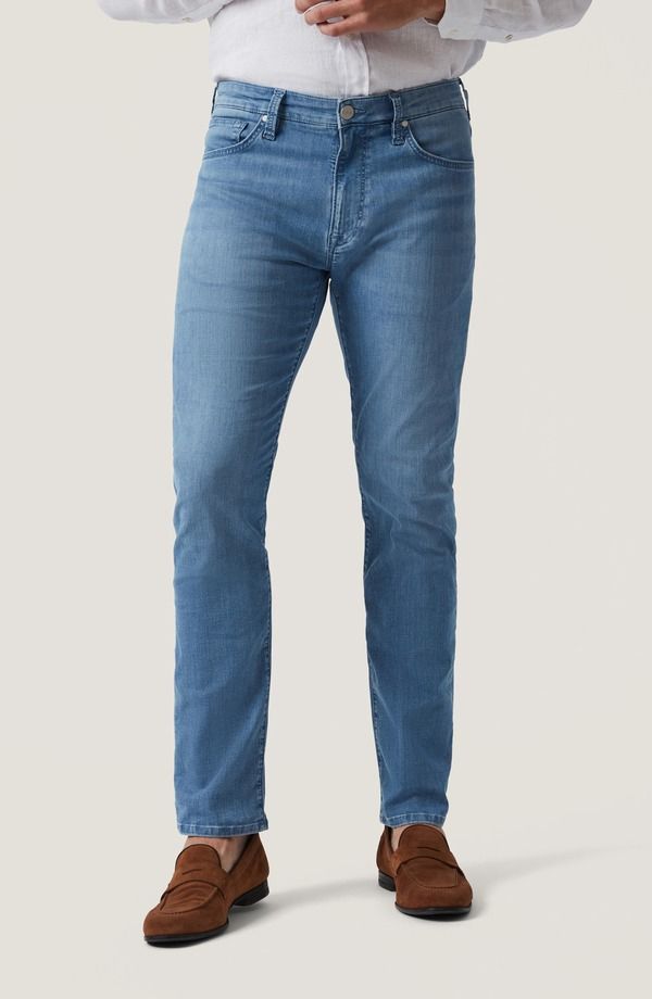 ３４ヘリテージ メンズ ボトムス デニムパンツ ストレート ジーンズ 34 Heritage Courage Straight Leg Jeans Mid Blue Kona ブルー