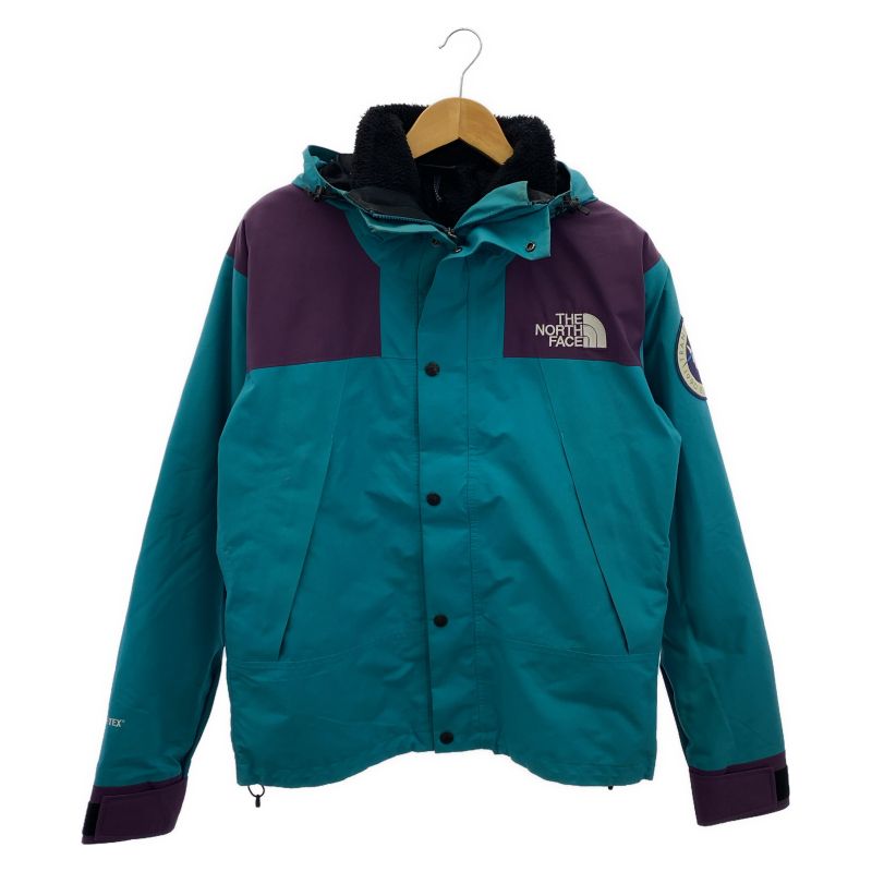 【中古】THE NORTH FACE 40th Trance ライナー付き Antarctica Mountain Jacket サイズM NP19800Tターコイズ ノースフェイス[19]