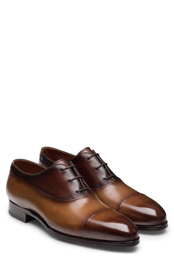 マグナーニ メンズ シューズ オックスフォード Magnanni Duke Plain Toe Oxford Tabaco
