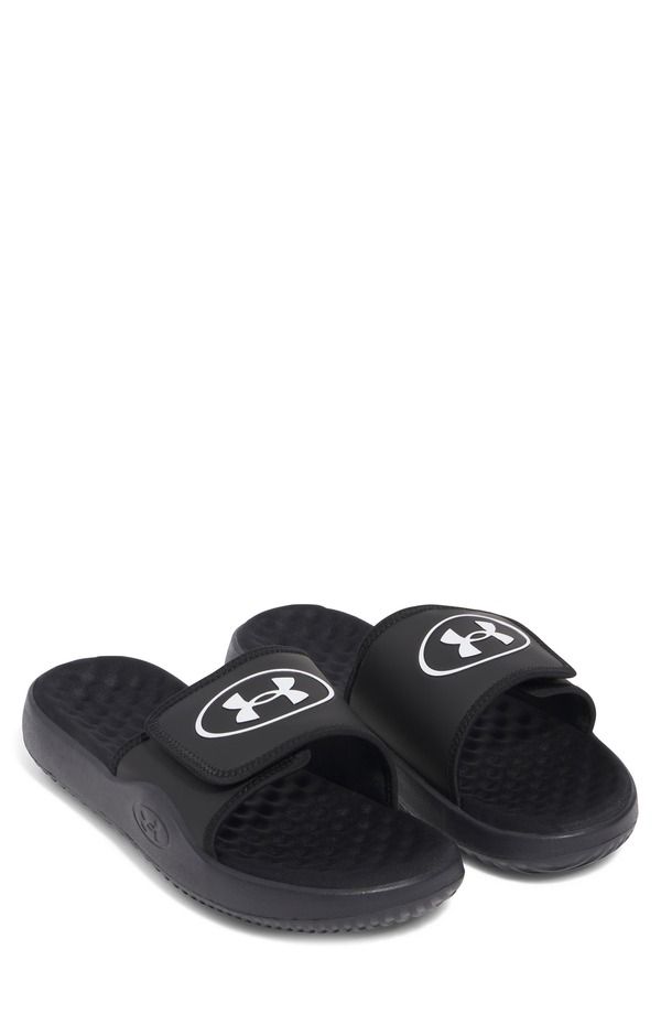 アンダーアーマー メンズ シューズ サンダル Under Armour Ignite Pro 8 Slide Sandal 001 Black ブラック