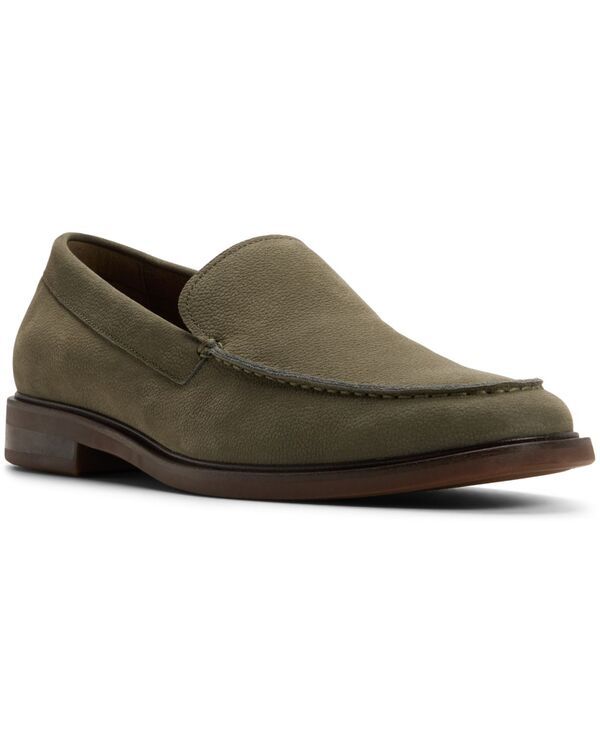 【送料無料】 アルド メンズ スリッポン・ローファー シューズ Mens Alfonso SlipOn Leather Loafers Olive