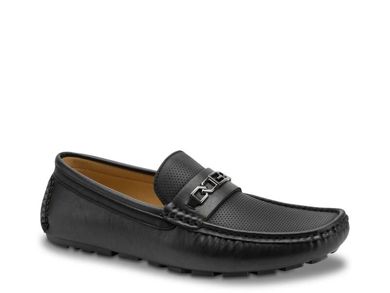 ゲス メンズ シューズ スリッポン・ローファー GuessAqlen Loafer Black ブラック