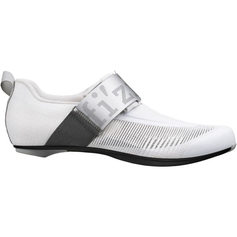 フィジーク メンズ シューズ スニーカー Fizik Transiro Hydraeroweave Carbon Triathlon Cycling Shoe WhiteSilver ホワイト