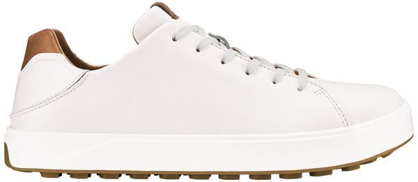 オルカイ メンズ シューズ スニーカー OluKai Mens Waiale Golf Shoes WhiteTan ホワイト