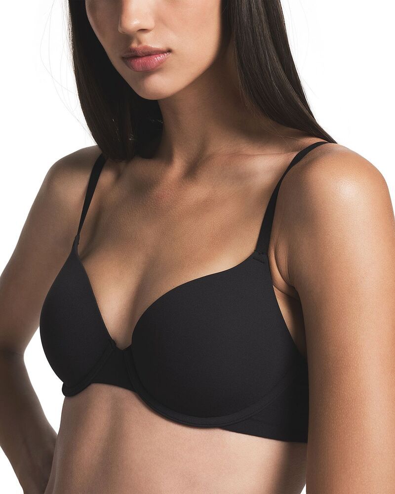 スキムズ レディース トップス シャツ SKIMS Fits Everybody T Shirt Bra Onyx