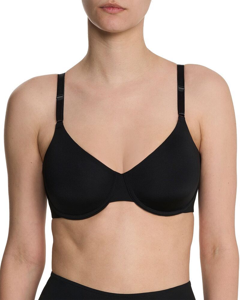 ナトリ レディース アンダーウェア ブラジャー Natori Liquid Smooth Seamless Underwire Bra Black ブラック