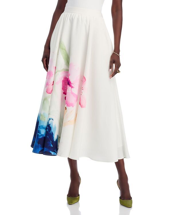 エリータハリ レディース ボトムスカート フラワー柄 フラワー Elie Tahari The Layla Floral Skirt Floral Spring