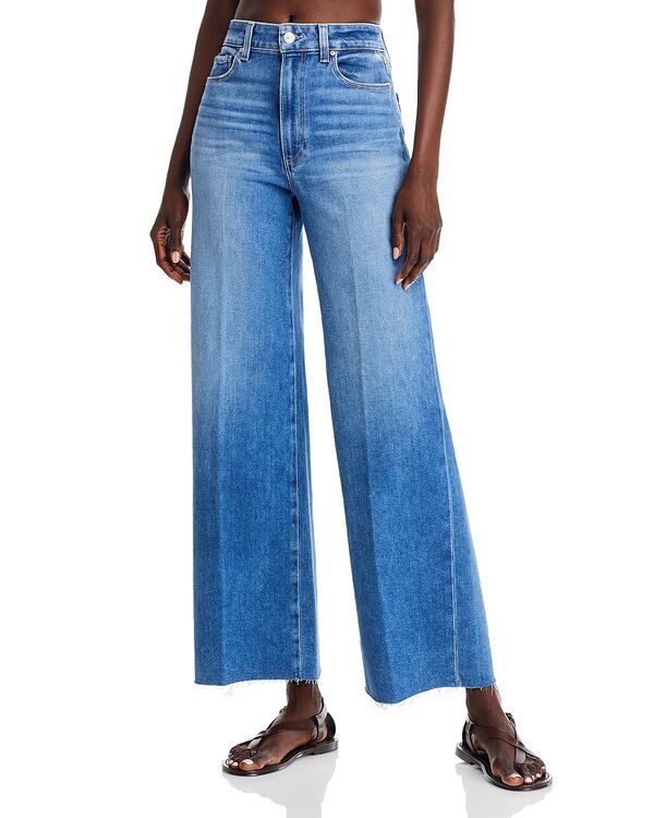 ペイジ レディース ボトムス デニムパンツ ジーンズ PAIGE Anessa 31 High Rise Raw Hem Jeans Flamenco Distressed