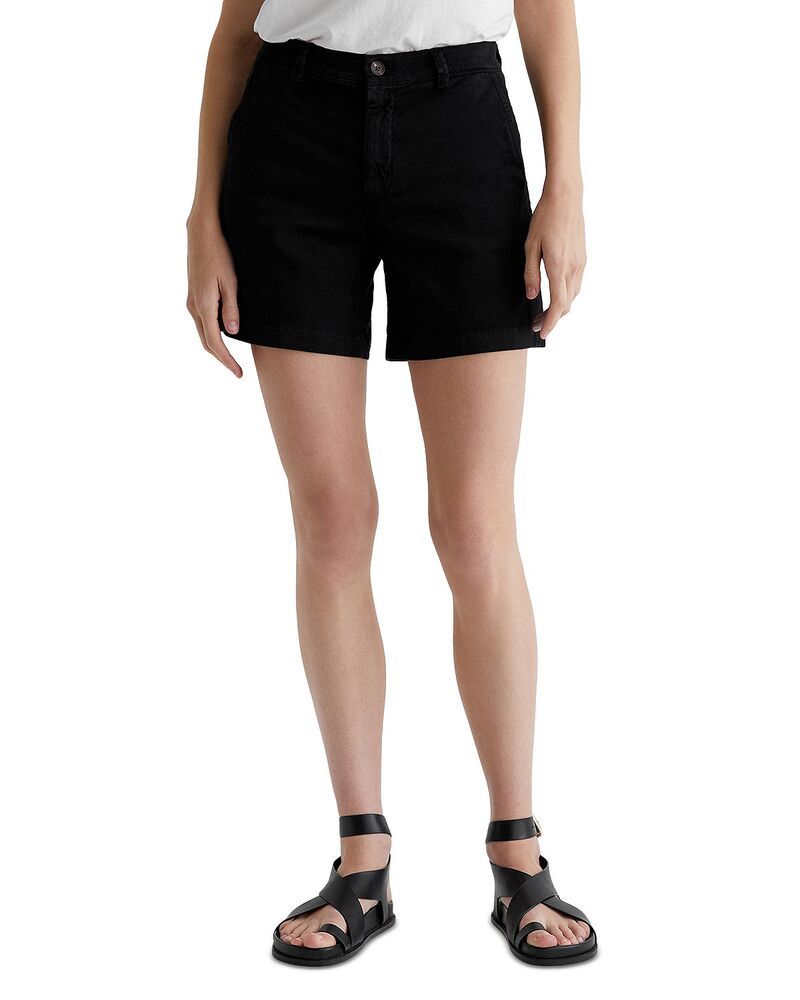 エージー レディース ボトムス ハーフパンツ・ショーツ ショートパンツ AG Chino Shortsulfur Black ブラック