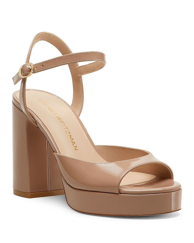 スチュアート ワイツマン レディース シューズ サンダル プラットフォーム Stuart Weitzman Womens Dayna II Platform Sandals Fawn