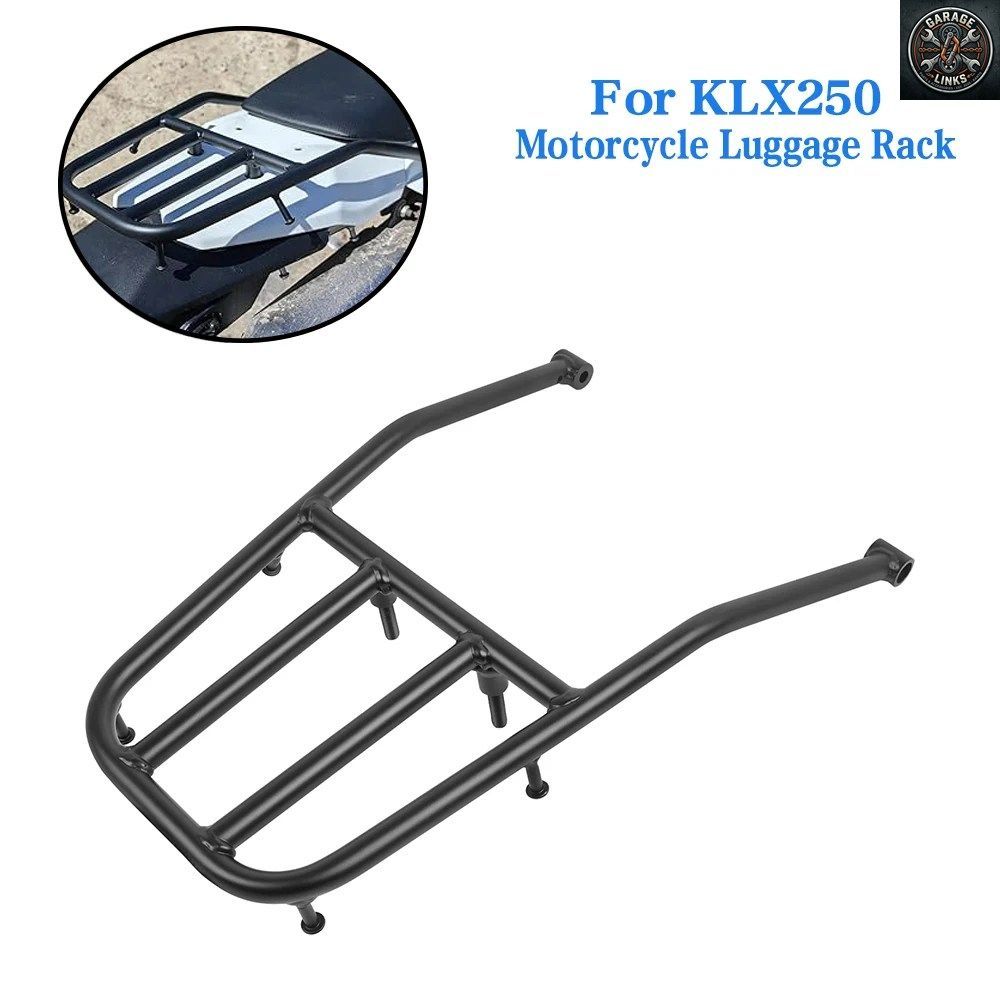 カワサキ KLX250 KLX 250 2008-2023 モーターサイクルラックサポートホルダーカーゴシェルフマウントブラケットリアサドルバッグキット