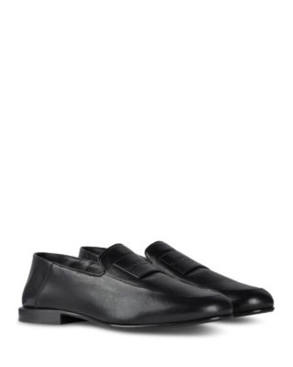 ジバンシー メンズ シューズ スリッポン・ローファー Givenchy Mens Labeloafers Black ブラック