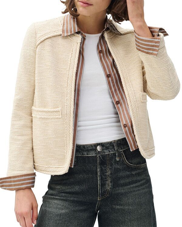 ラグアンドボーン レディース アウター ジャケット・ブルゾン rag bone Clarice Jacket Cream クリーム