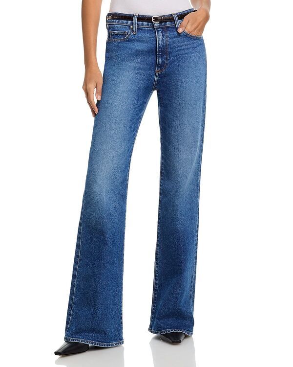ペイジ レディース ボトムス デニムパンツ ジーンズ PAIGE Sofia Mid Rise Soft Flare Jeans in Carver