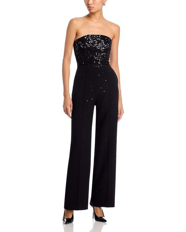 ジェネレーションラブ レディース トップス ジャンプスーツ スパンコール Generation Love Casey Sequined Jumpsuit Black ブラック