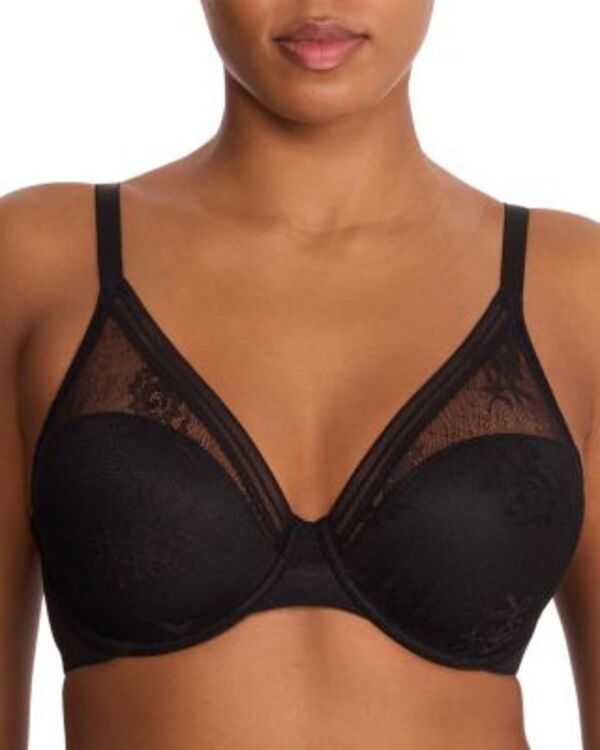 ナトリ レディース アンダーウェア ブラジャー レース Natori Love Lace Full Cover Bra Black ブラック