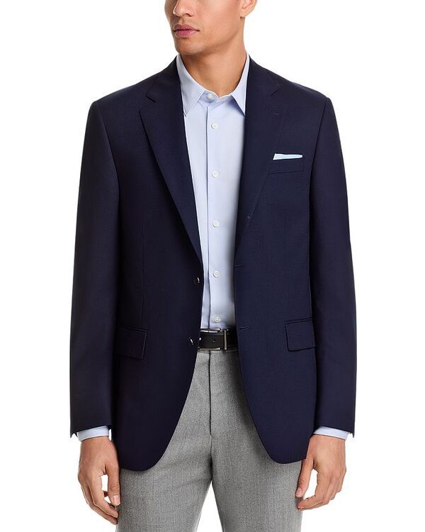 ピーター・ミラー レディース アウター コート ウール Peter Millar Flynn Textured Solid Wool Classic Fit Sportcoat Navy ネイビー