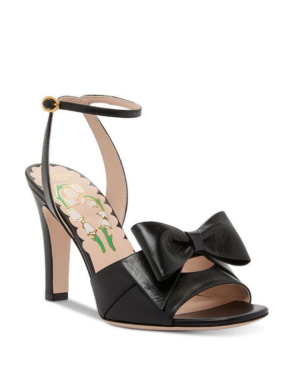 ヴァレンティノ レディース シューズ サンダル Valentino Garavani Womens Bow Sandals Black ブラック