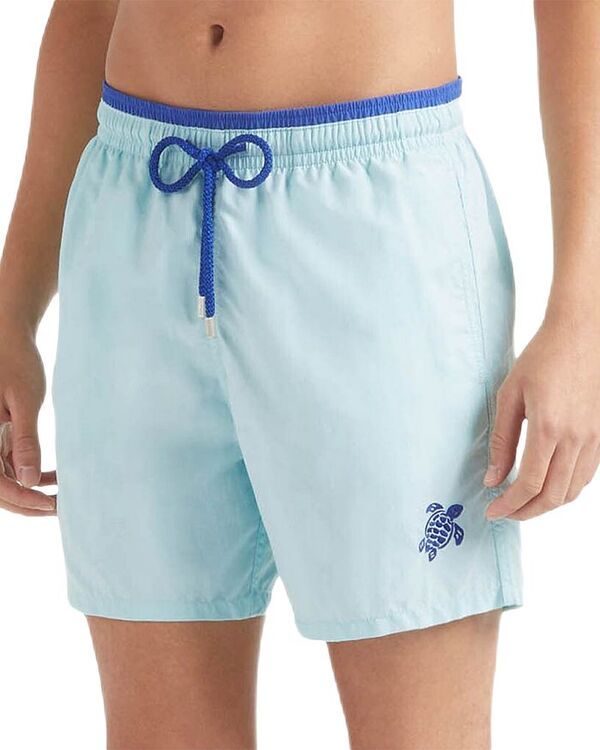 ヴィルブレクイン メンズ 水着 ハーフパンツ・ショーツ ショートパンツ Vilebrequin Solid Tortoise 6 Swim Shorts Celadon